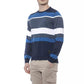 Conte of Florence Blue Cotton Sweater