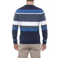 Conte of Florence Blue Cotton Sweater