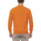Conte of Florence Orange Cotton Sweater