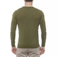 Conte of Florence Green Cotton Sweater