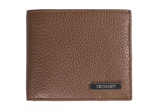 Trussardi Brown Leather Wallet