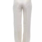 Peserico Beige/White Flax Jeans & Pants