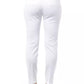 Peserico White Cotton Jeans & Pants
