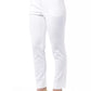 Peserico White Cotton Jeans & Pants