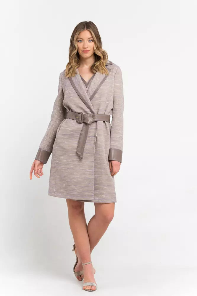 Trussardi Beige Cotton Jackets & Coat