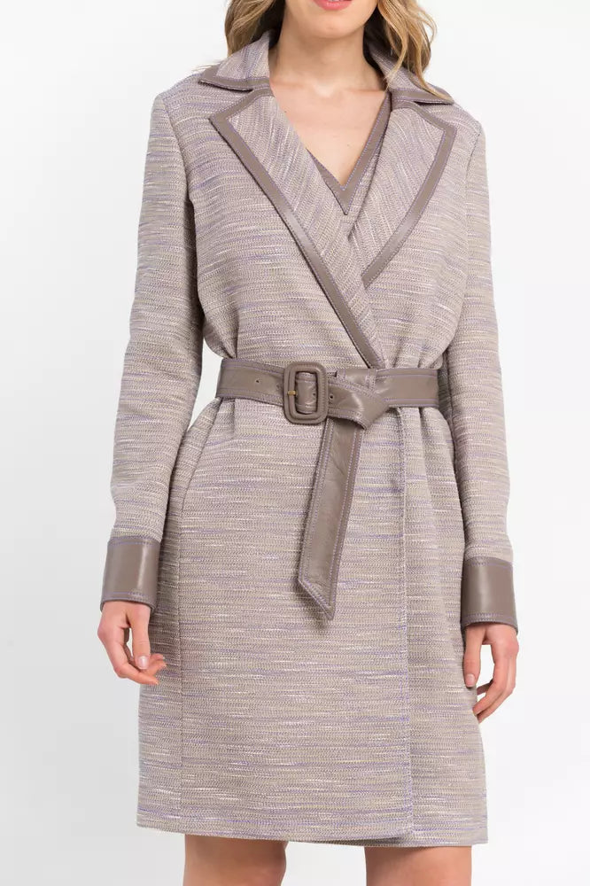 Trussardi Beige Cotton Jackets & Coat
