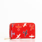 Trussardi Red Leather Wallet