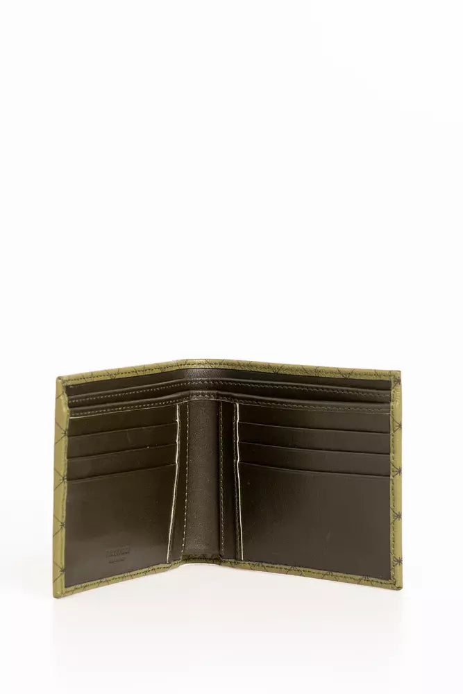 Trussardi 그린 가죽 지갑