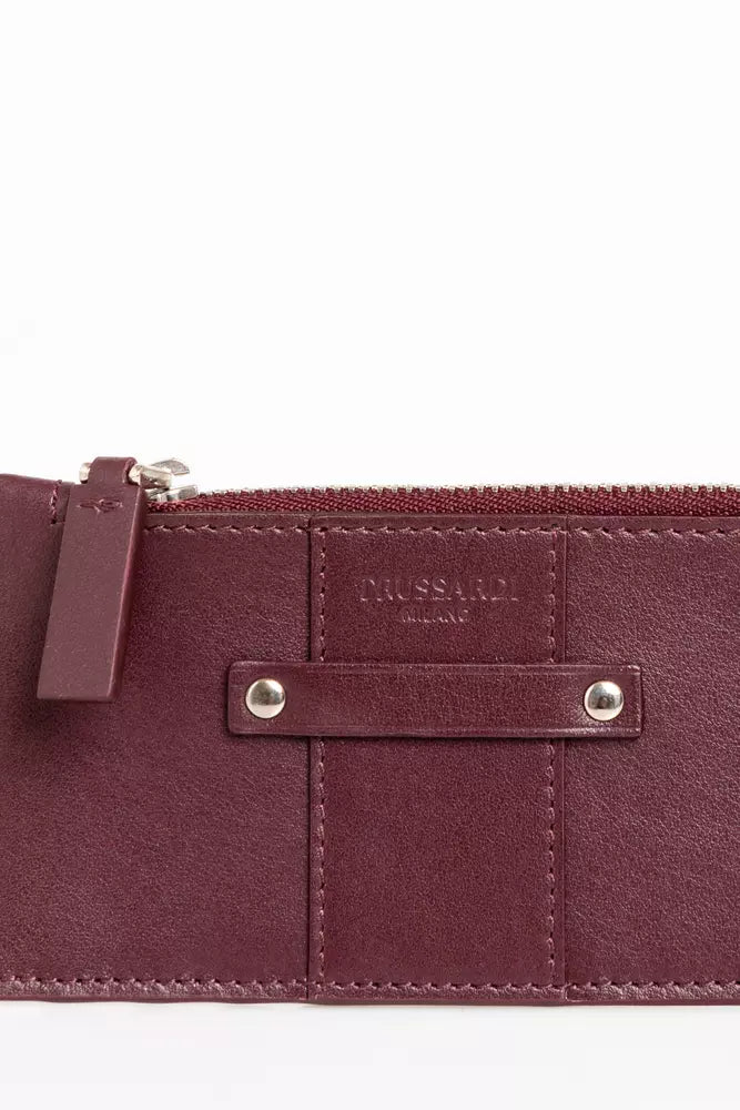 Trussardi Brown Leather Wallet