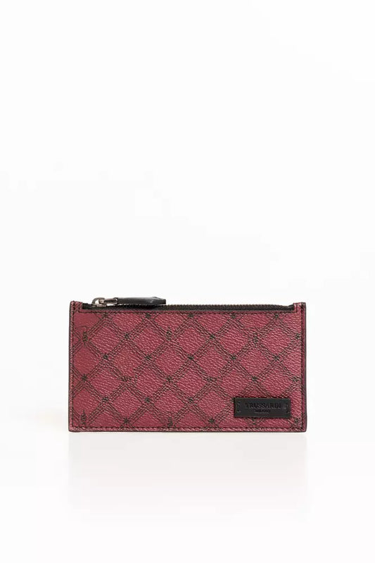 Trussardi Red Pvc Wallet