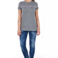 Frankie Morello Blue Cotton Jeans & Pant