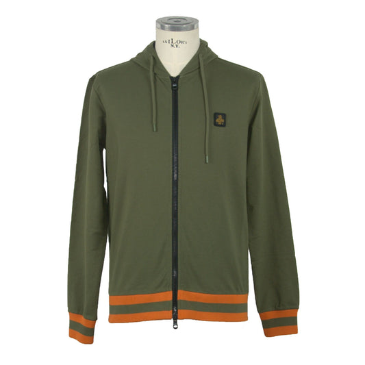 Refrigiwear Green Cotton Sweater