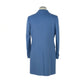 Made in Italy Light Blue Wool Jackets & Coat