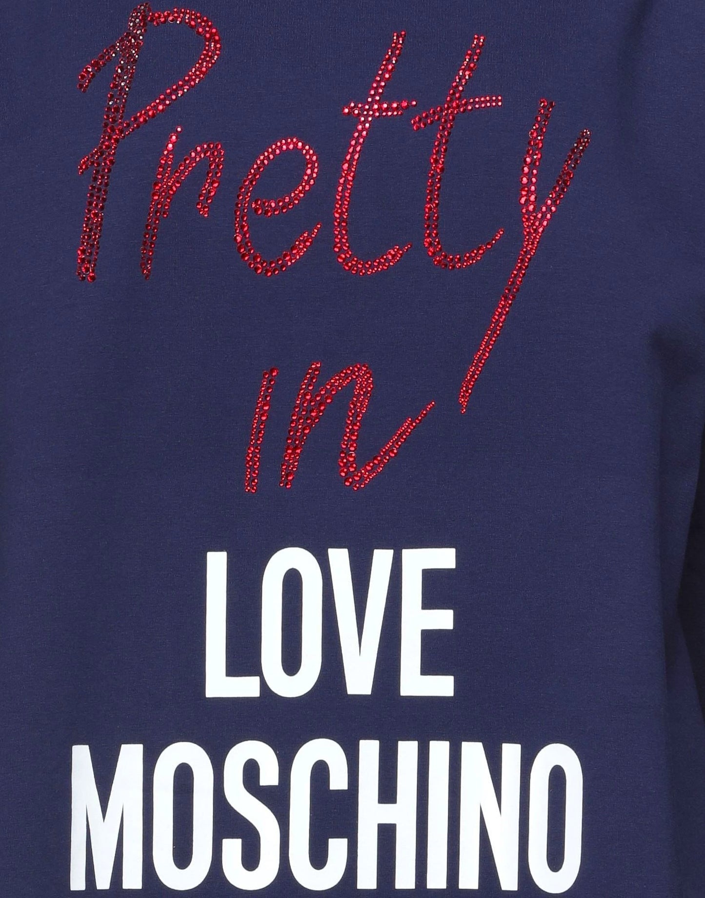 Love Moschino Blue Cotton Dress