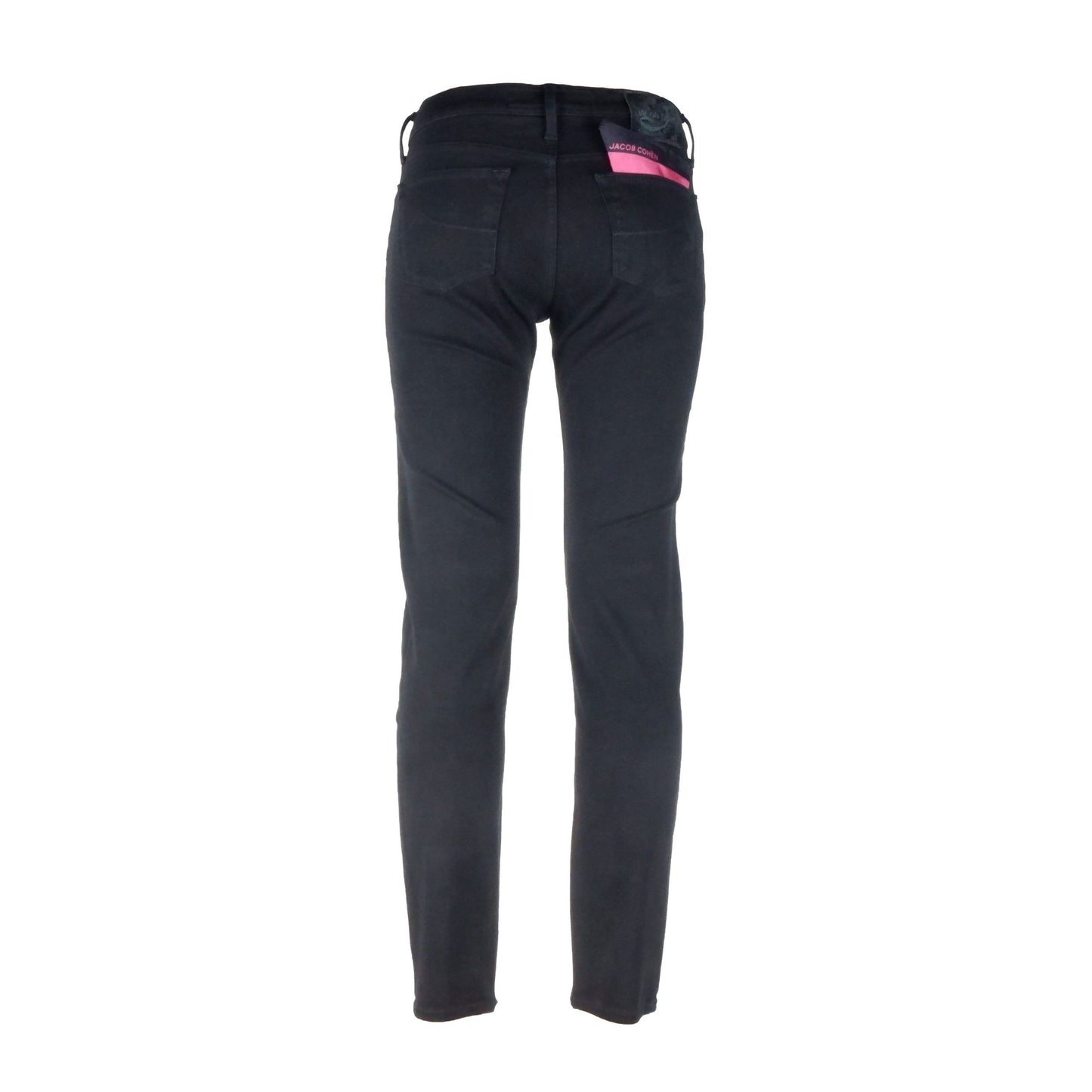 Jacob Cohen Black Cotton Jeans & Pant