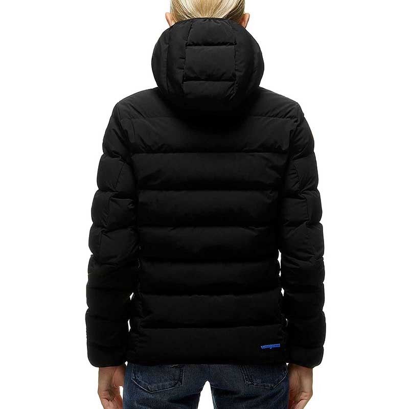Centogrammi Black Nylon Jackets & Coat