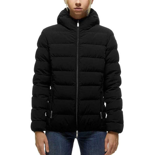 Centogrammi Black Nylon Jackets & Coat