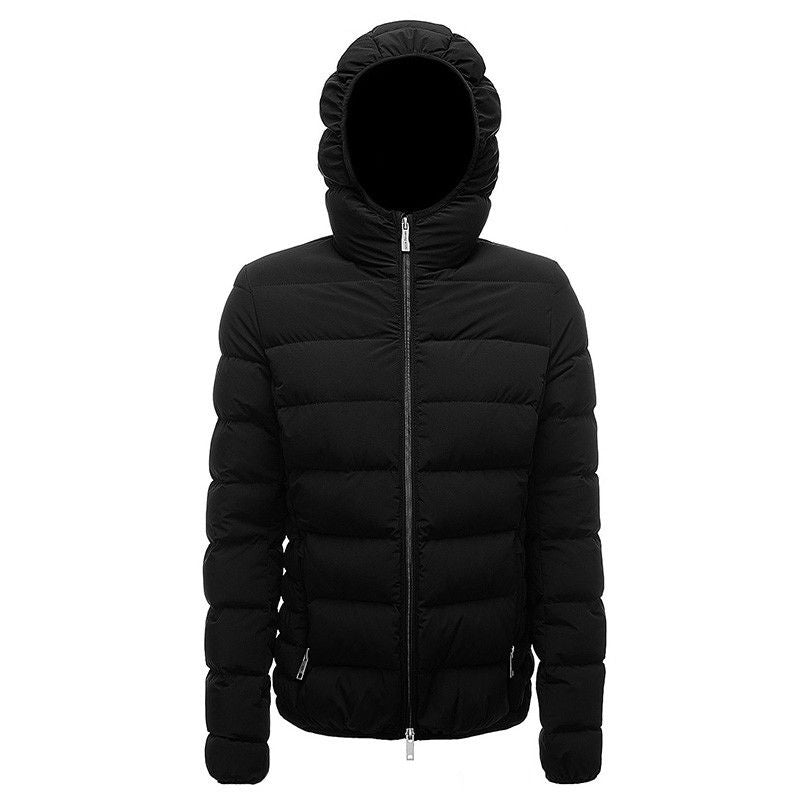 Centogrammi Black Nylon Jackets & Coat