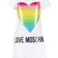 Love Moschino White Cotton Dress