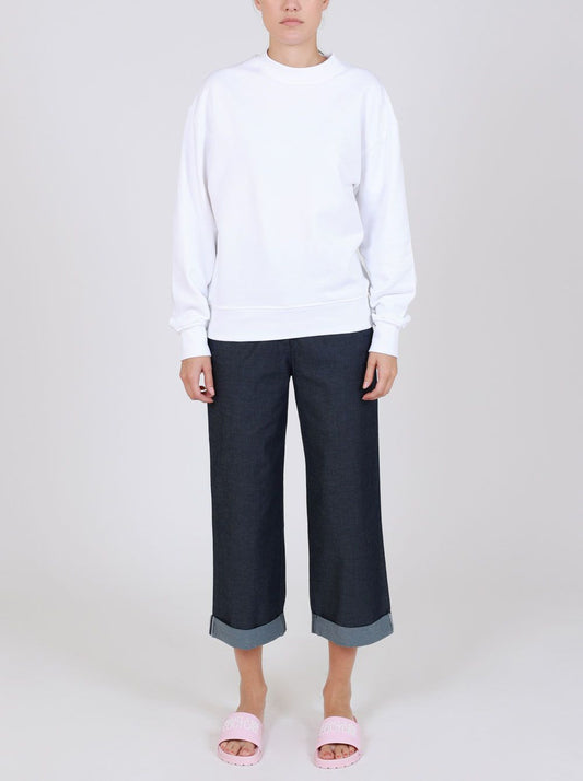 Love Moschino Blue Cotton Jeans & Pant