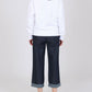 Love Moschino Blue Cotton Jeans & Pant