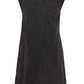 Imperfect Black Cotton Dress
