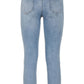 Imperfect Blue Cotton Jeans & Pant
