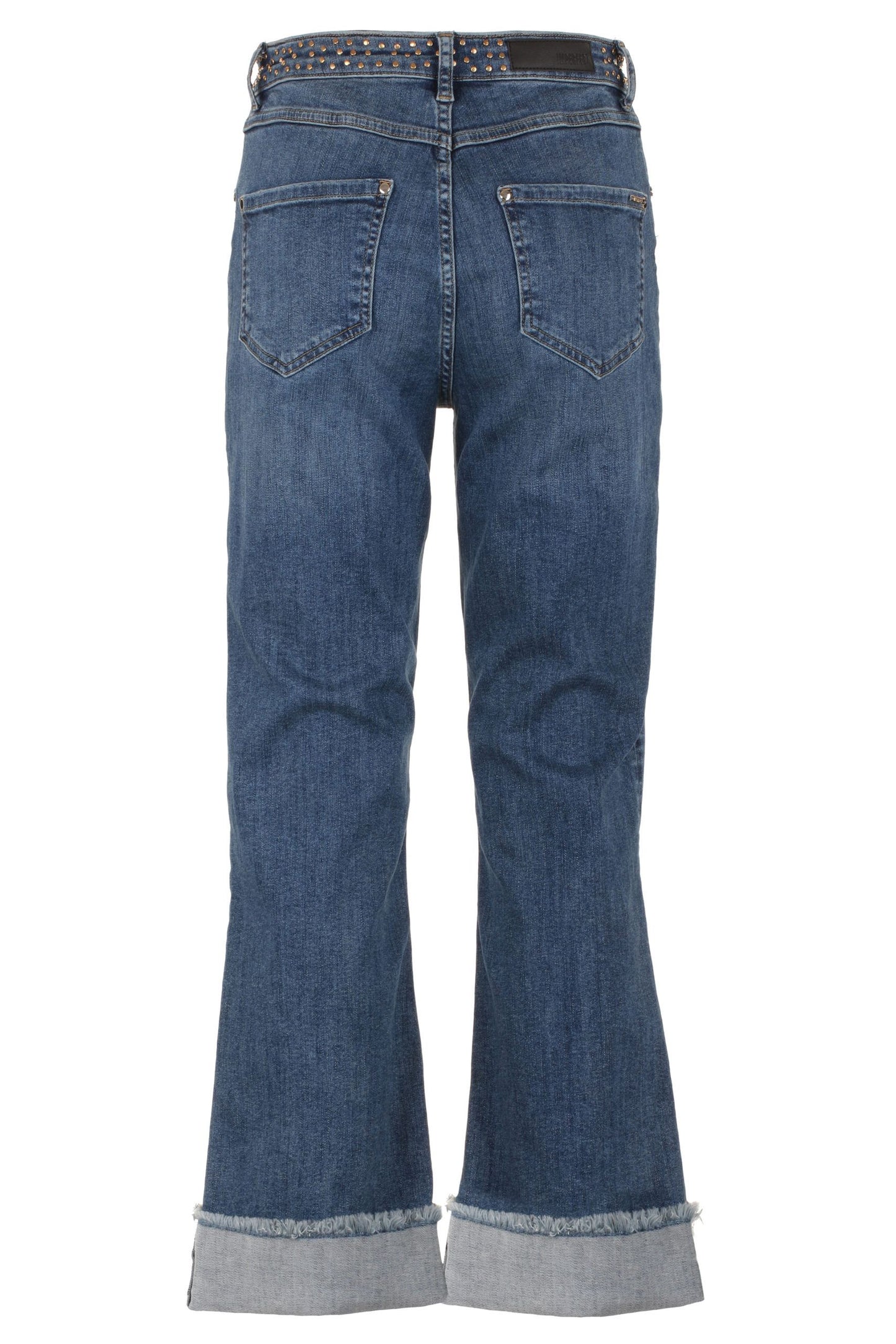 Imperfect Blue Cotton Jeans & Pant