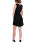 Imperfect Black Cotton Dress