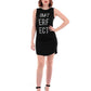 Imperfect Black Cotton Dress