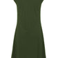 Imperfect Green Cotton Dress