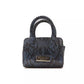 Pompei Donatella Blue Leather Handbag