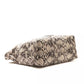Pompei Donatella Gray Leather Shoulder Bag