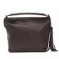 Pompei Donatella Brown Leather Shoulder Bag