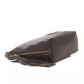 Pompei Donatella Brown Leather Shoulder Bag