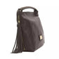 Pompei Donatella Brown Leather Shoulder Bag
