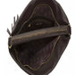 Pompei Donatella Brown Leather Shoulder Bag
