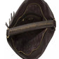 Pompei Donatella Brown Leather Shoulder Bag