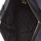 Pompei Donatella Gray Leather Shoulder Bag
