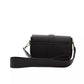 Pompei Donatella Black Leather Crossbody Bag