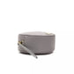 Pompei Donatella Gray Leather Crossbody Bag