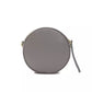 Pompei Donatella Gray Leather Crossbody Bag