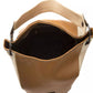 Pompei Donatella Brown Leather Shoulder Bag