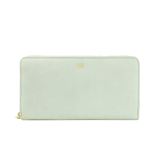 Cavalli Class Gray Calfskin Wallet