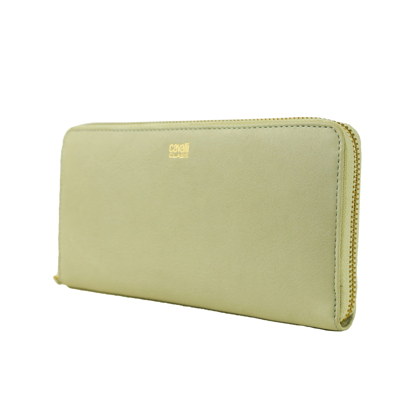 Cavalli Class Gray Calfskin Wallet