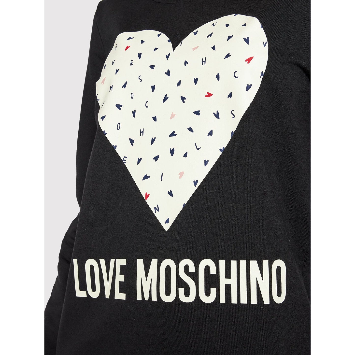 Love Moschino Black Cotton Dress