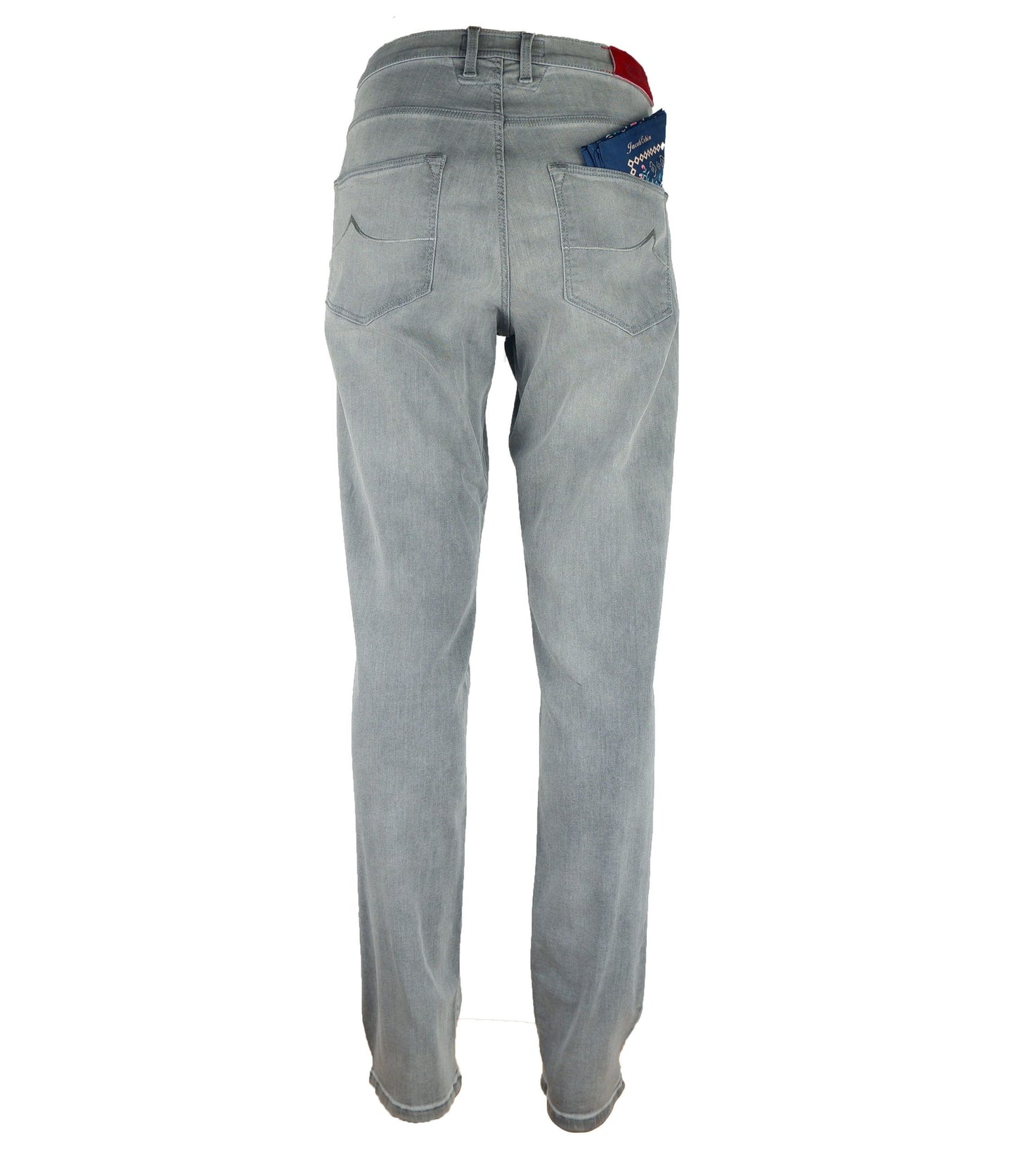 Jacob Cohen Gray Cotton Jeans & Pant