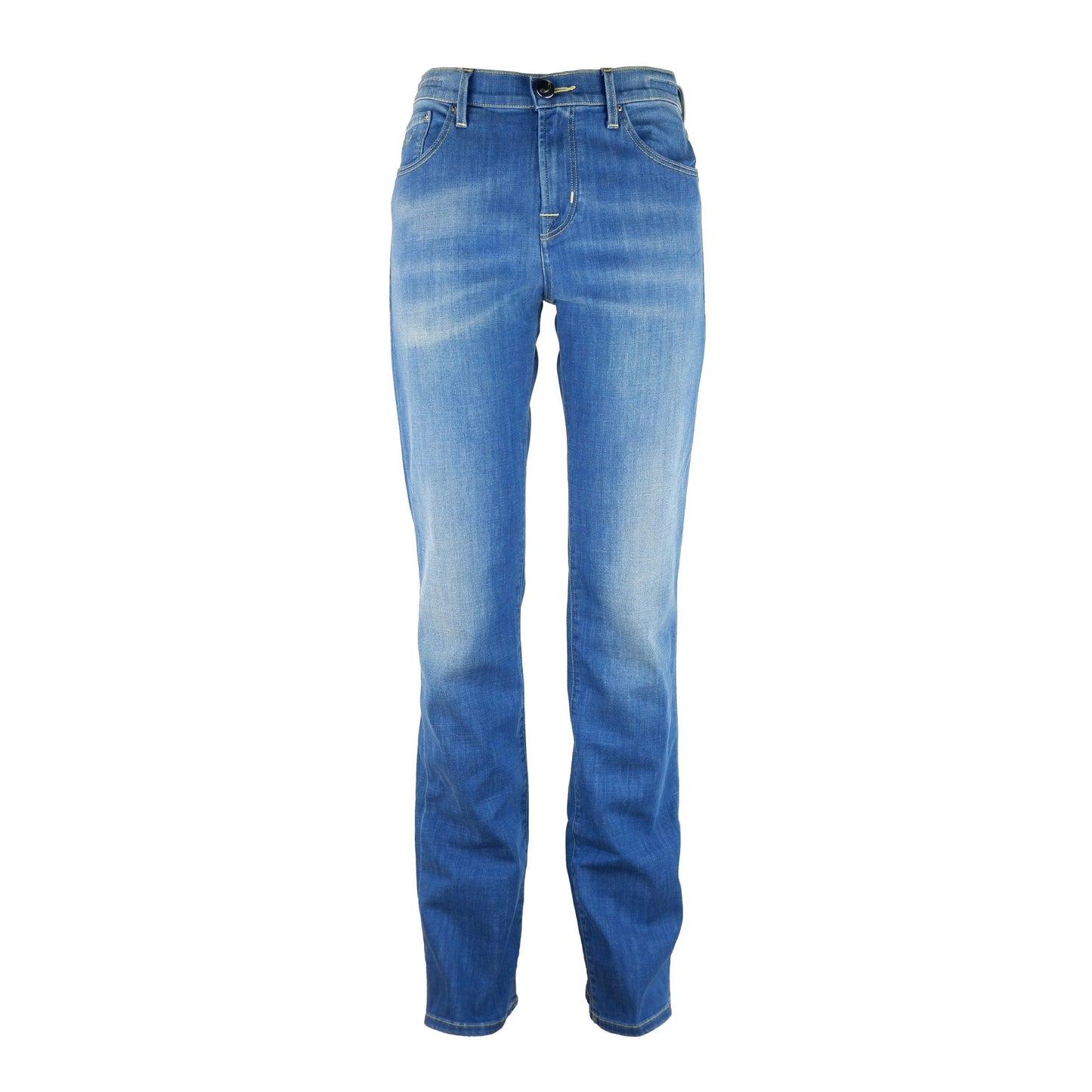 Jacob Cohen Blue Cotton Jeans & Pant