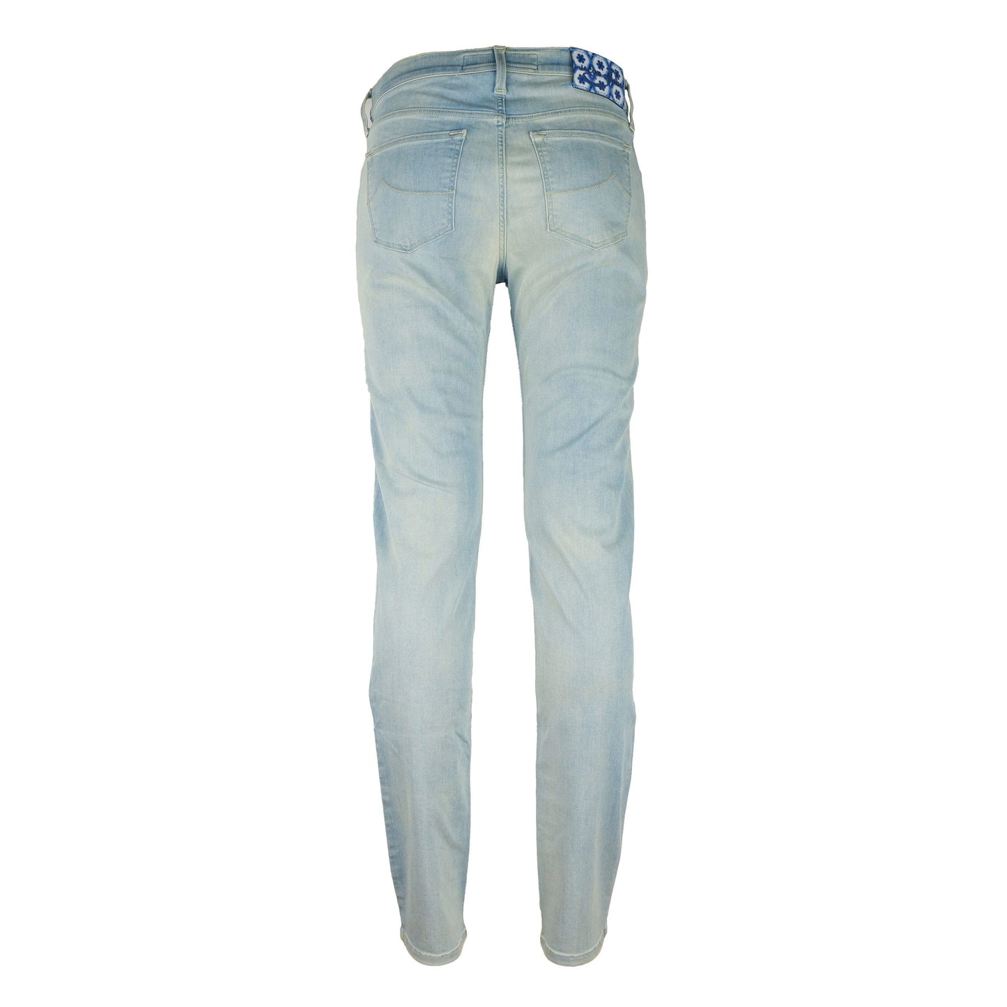Jacob Cohen Blue Viscose Jeans & Pant