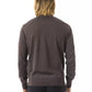 Uominitaliani Gray Merino Wool Sweater